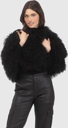 Gorski SELECT MONGOLIAN LAMB SHAWL