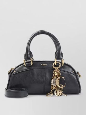 Chlo&eacute; Bowling small calfskin handbag
