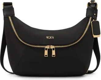 Tumi Voyageur Alabama Nylon Sling Crossbody Bag in Black/gunmetal at Nordstrom