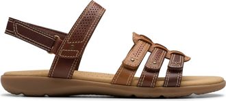 Clarks Elizabelle Kay in Brown Leather