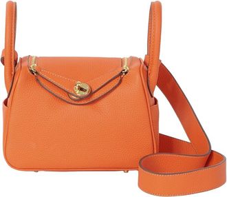 Tiffany & Fred Grained Mini Leather Satchel