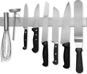 OEM Soporte Para Cuchillos De Cocina De 40 Cm, Barra Magn&eacute;tica Para Cuchillos, Barra Magn&eacute;tica De Acero Inoxidable Para Cuchillos De Cocina, Bloques Para 