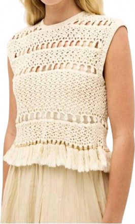 Marie Oliver Mira Sleeveless Top In Vesper