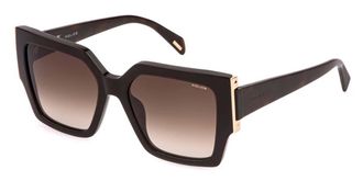 Police SPLR21 SECRET 1 0752 Womens Sunglasses Tortoiseshell Size 54