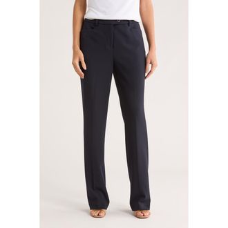 Calvin Klein Straight Leg Pants in Navy at Nordstrom Rack, Size 12