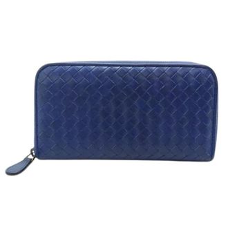 Bottega Veneta Pre-owned Wallets, unisex, Blue, Size: ONE SIZE Pre-owned Leather Wallet