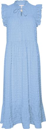 Part Two Womens Gimalinapw Regular Fit Mid Calf Dress Casual, Dusk Blue, UK 12