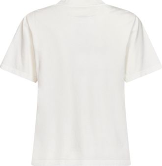 Maison Margiela Womens T-Shirt Washed White Cotton T-Shirts & Jerseys