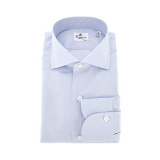 Finamore 170 two-ply cotton poplin shirt Man 39