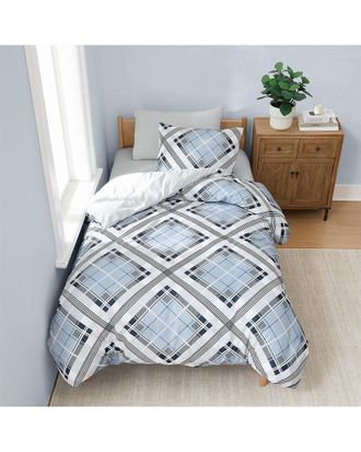 Truly Soft Lars Plaid 3Pc Duvet Set