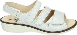 Ganter 205873 Wedge Sandal - Dames - Sleehakken - Grijs - 37 EU - Su&egrave;de - Schoenen