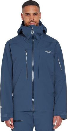 RAB Khroma Kinetic Jacket - Mens in Tempest Blue/black at Nordstrom, Size X-Large