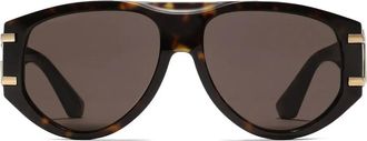Dolce & Gabbana Eyewear Occhiali da sole DG Griffe - Marrone