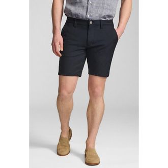 34 Heritage Arizona Commuter Flat Front Chino Shorts in Midnight Commuter Luxe at Nordstrom, Size 31