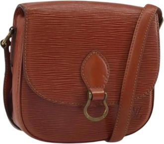 Louis Vuitton Pre-owned Vintage Crossbody Tas - Dames - Vintage Schoudertas - Bruin - ONE Size - Leer - Vintage