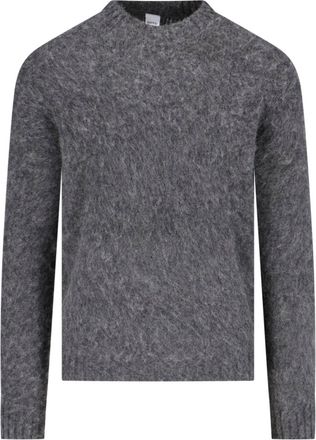 Aspesi Grey M183 Shetland Wool Sweater