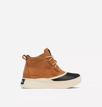 Sorel Womens Out N About Iv Classic Waterproof Boot In Taffy/black