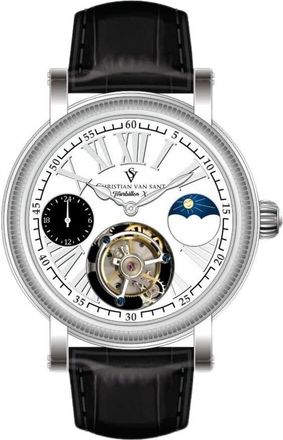 Christian Van Sant Tourbillon X Limited Edition White Dial Mens Watch CV0997