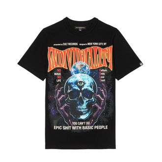Cult of Individuality SHORT SLEEVE CREW NECK TEE PSYCHEDELIC