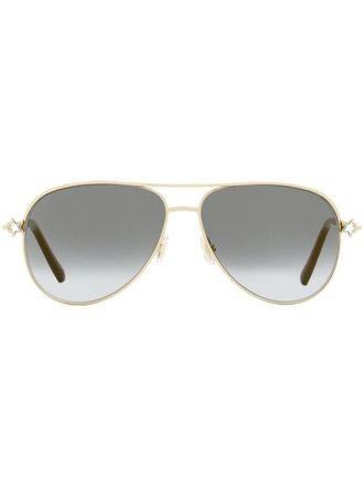 Jimmy Choo Eyewear Occhiali da sole Sansa - Oro