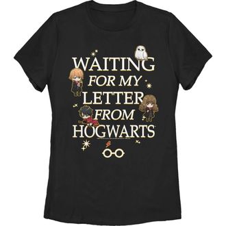Harry Potter Womens Harry Potter Letter From Hogwarts Graphic T-Shirt in Black at Nordstrom, Size Xx-Large