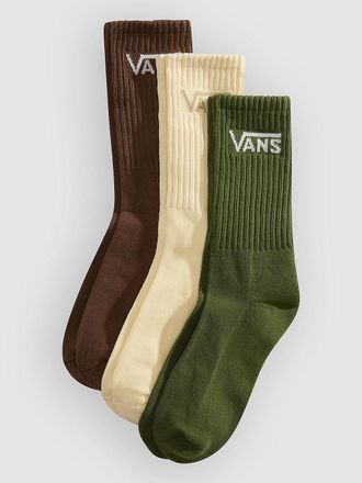 Vans Classic Crew 3 Pack Socks estampado
