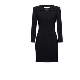 John Richmond Kleedjes, Dames, Zwart, S, Korte Jurk met Gesp Detail