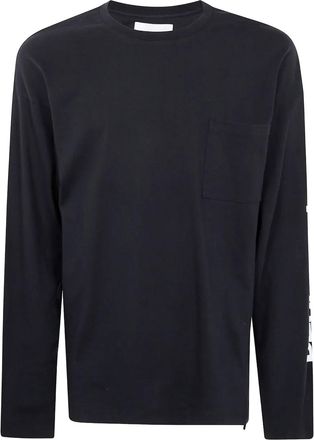 OAMC T-shirt con taschino - Nero