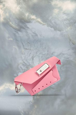 Maison Margiela Pink Fibres Clutch Womens Bag