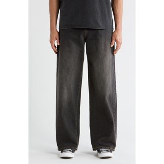 PacSun Cole Wide Leg Jeans in Black at Nordstrom, Size 30 X 32