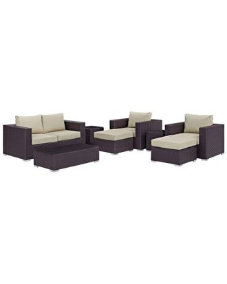ModWay Convene 8-Piece Outdoor Patio Sofa Set