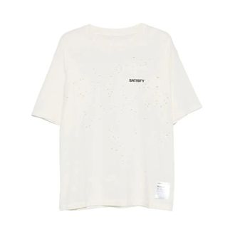SATISFY T-Shirts, male, White, Size: M Mothtech T Shirt
