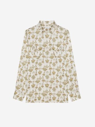 Givenchy Chandelier Silk Shirt