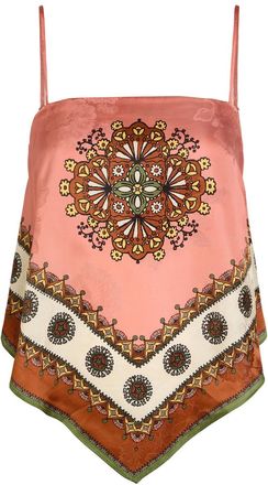 Alemais Alemais Contina Printed Satin top - Multicoloured - 10 (UK10 / S)