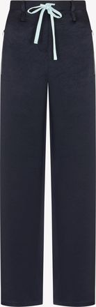 Serena Bute Satin Utility Jogger - Navy Blue
