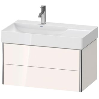 Duravit Xsquare Mueble De Ba&ntilde;o De Pared 78,4x46,0 Cm, 2 Cajones, - Duravit