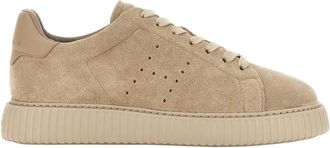Hogan Beige Stripes Sneakers