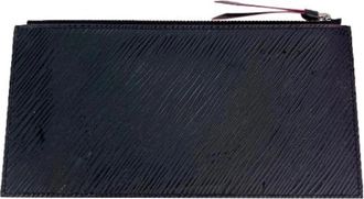 Louis Vuitton Pre-owned Vintage Clutch - Dames - Vintage Clutch - Zwart - ONE Size - Leer - Vintage