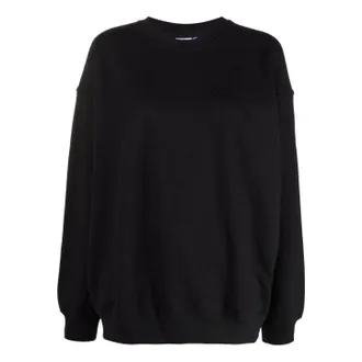 adidas (WMNS) adidas Adicolor Oversized Sweatshirts Black H11393