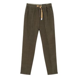 White Sand Broeken, Heren, Groen, S, Greg Velvet Pant
