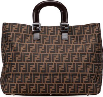 Fendi Pre-owned Fendi Large Zucca Canvas Twins Tote Ladies 2305 26329 008