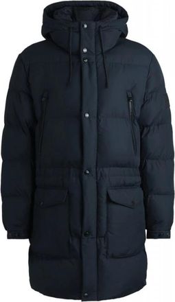 HUGO BOSS H-Condolo 2 Parka - Heren - Parka Jassen - Blauw - 3XL - Polyester - Jassen