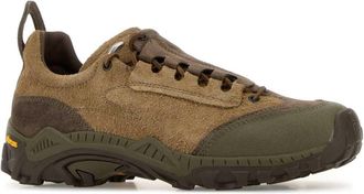 Our Legacy Mens Multicolor Suede Gabe Sneakers Woodland