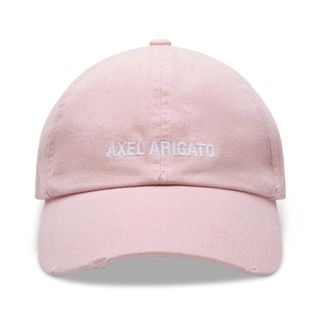 Axel Arigato AA Logo Cap - unisex - Petten - Roze - ONE Size - Katoen - Accessoires