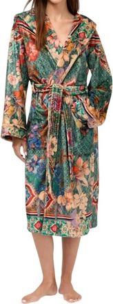 Johnny Was Cozy Robe In Lorette Scarf