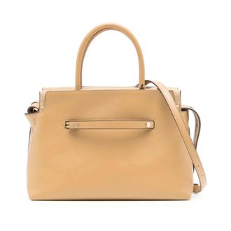 Tory Burch Tory Burch, Handbags, female, Beige, Size: ONE SIZE Medium Mercer Tote Bag