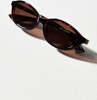 Le Specs Duskfall Slim Oval Sunglasses