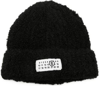 Maison Margiela Logo-patch Beanie Hat
