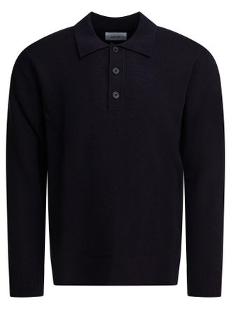 Nn.07 Harald Knitwear Blu-Uomo