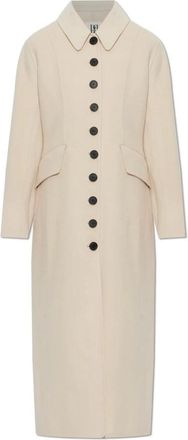 By Malene Birger Wool Coat Magdalena - Dames - Mantel - Beige - L - Wol - Jassen